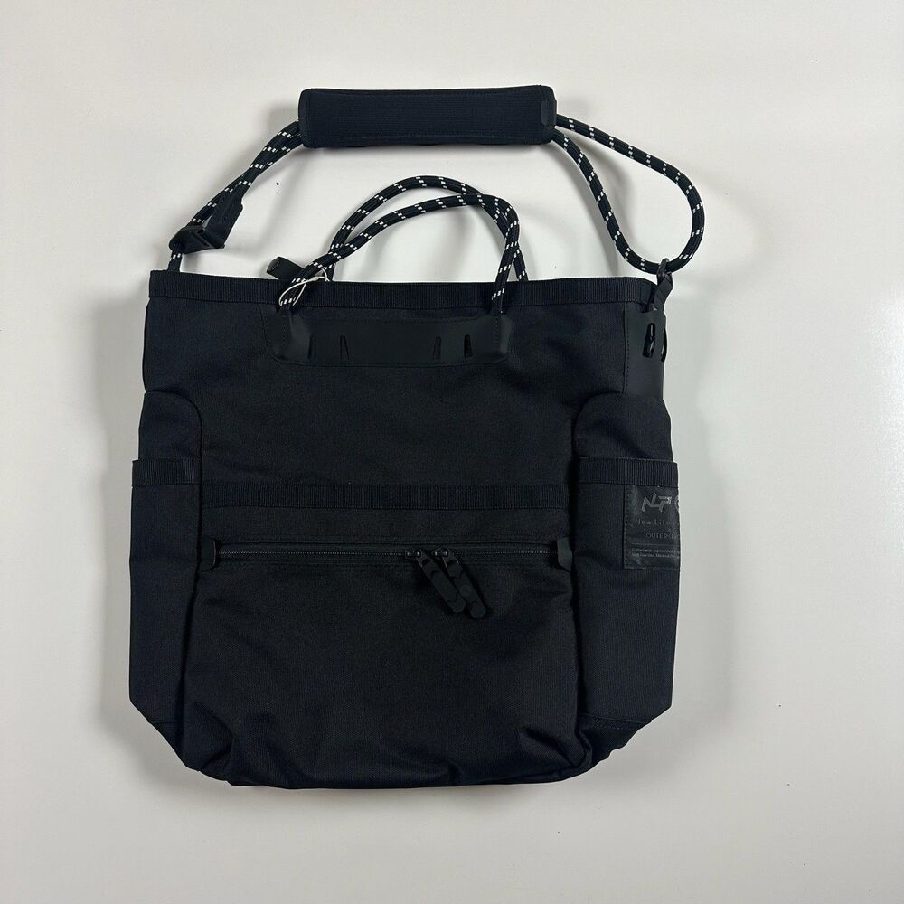 New Life Project x Outerknown Tote Bag – Black | Large NWT